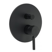 Смеситель Migliore Fortis 30464 Black для ванны и душа, черный матовый