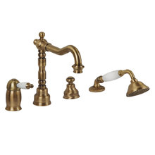 Смеситель Migliore Oxford 19086 для ванны/душа - бронза