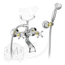 Смеситель Migliore Lady 18835 для ванны/душа - хром/золото