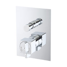 Смеситель Migliore Kvant 25405 термостатический, скрытого монтажа, для ванны и душа, хром