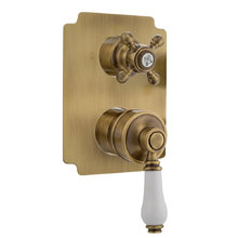 Смеситель Migliore Ermitage 18617 скрытого монтажа с дивертором 4-х позиционный, бронза