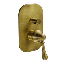 Смеситель Migliore Maya 18919 для ванны и душа с девиатором - бронза