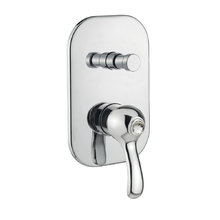 Смеситель Migliore Lem Swarovski 18886 для ванны и душа с дивертором - хром