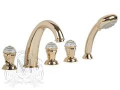 Смеситель Migliore Korona 27322 для ванны/душа - золото