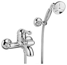 Cмеситель Nicolazzi El Capitan 3401CR75 для ванны с душем, ручка металл, хром