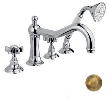 Смеситель Nicolazzi Dames Anglaises 1449BZ18 для ванны и душа, бронза, ручки Dames Anglaises