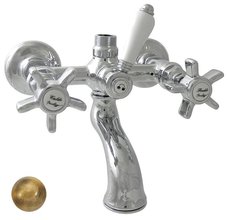 Смеситель Nicolazzi P.M. Blanc 1400BZ78 для ванны и душа, под душевую стойку, гальваническая бронза