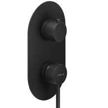 Смеситель Nobili Lira WE81102/TBM для ванны и душа, цвет черный матовый