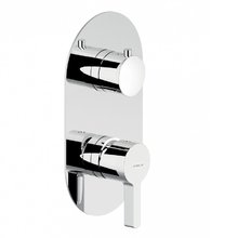 Смеситель Nobili Lira WE81102/LRCR для ванны и душа, цвет хром