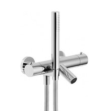 Смеситель Nobili Live LV00010/2CR для ванны и душа, термостатический, на 2 потребителя, цвет хром