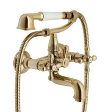 Смеситель Nobili Grazia GRC5001BR для ванны и душа, с душевым гарнитуром, цвет бронза