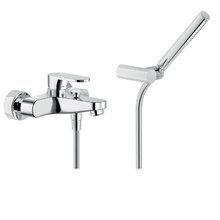 Смеситель Nobili Yoyo YO126110CR для ванны и душа, с душевым гарнитуром, цвет хром