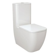 Унитаз-компакт Allen Brau Infinity безободковый, 4.21001.20 с бачком 4.21002.20, белый