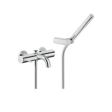 Смеситель Nobili Velis VE125110CR для ванны и душа, с душевым гарнитуром, цвет хром
