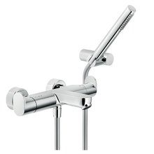 Смеситель Nobili Up для ванны и душа, термостатический, с душевым гарнитуром, цвет хром, UP94010CR