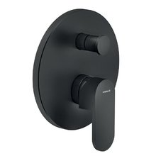 Смеситель Nobili Up для ванны и душа, цвет черный матовый, UP94100/EBM