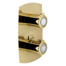 Смеситель Nobili Sofi SI98102GDP для ванны и душа, термостатический, на 2 потребителя, цвет золото