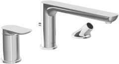 Смеситель для ванны Villeroy&Boch O.novo TVT10400200061 на борт ванны