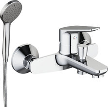 Смеситель Stworki by Damixa Дублин HFDB10000 для ванны и душа, с лейкой, хром