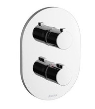 Cмеситель термостатический для ванны и душа Ravak Chrome X070094 CR 063.00, скрытого монтажа, хром