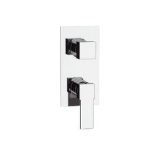 Смеситель Remer Qubika Q92 для ванны и душа, на 2 потребителя, цвет хром