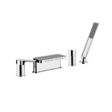 Смеситель Remer Infinity I06 на борт ванны, цвет хром