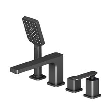 Смеситель Timo Torne 4330/03Y для ванны, на борт ванны, черный