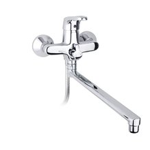 Смеситель Timo Standard 1935Y-CR chrome для ванны и душа с гарнитуром, хром