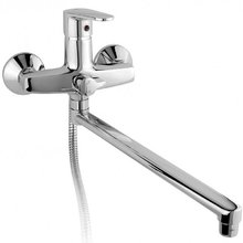 Смеситель Timo Supra 1415YCR chrome для ванны и душа с гарнитуром, хром