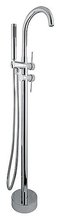 Смеситель напольный Timo Saona 2300/00Y-CR chrome для ванны и душа, хром