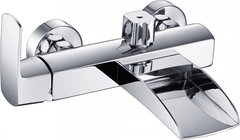 Смеситель Timo Lumi 4214-00Y chrome для ванны и душа, короткий излив