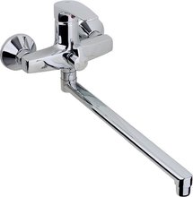 Смеситель Timo Beverly 2105Y-CR chrome для ванны и душа, длинный излив