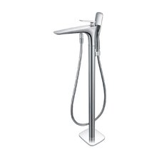 Смеситель Vincea для ванны и душа, напольный, хром, VTF-102CH