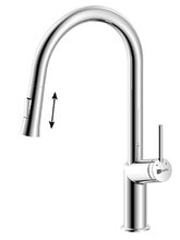 Смеситель Lemark Minima LM3850C для кухонной мойки с выдвижным изливом, хром