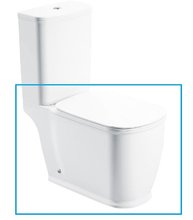 Напольный унитаз-компакт BelBagno Prado BB10150CP/BB10150SC, крышка микролифт, без бачка, белый