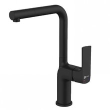 Смеситель Lemark Ursus LM7205BL для кухонной мойки, цвет черный