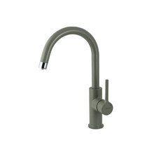 Смеситель для кухонной мойки Lemark Comfort LM3073PGS с подключением к фильтру, серый шёлк