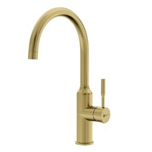 Смеситель для кухонной мойки Lemark Expert LM5079LGN, золото