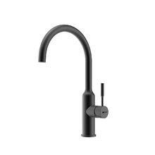 Смеситель для кухонной мойки Lemark Expert LM5079BL, черный