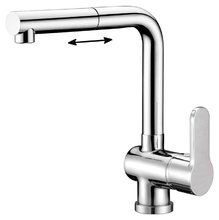 Смеситель BelBagno TANARO TAN-LADM-CRM для кухни с выдвижным изливом