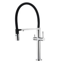 Смеситель Boheme Uno для кухонной мойки, высокий, хром, 115-CR