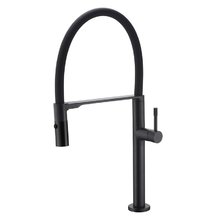 Смеситель Boheme Uno для кухонной мойки, высокий, черный, 114-B