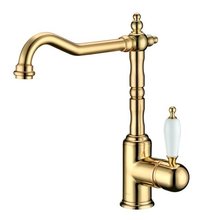 Смеситель Boheme Tradizionale 102 Oro для кухонной мойки, золото