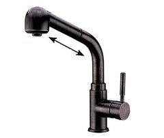 Смеситель WasserKRAFT A8247 для кухонной мойки, темная бронза