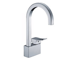 Смеситель WasserKRAFT Aller 1067 для кухни с поворотным изливом, хром