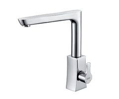 Смеситель WasserKRAFT 4807 для кухни с поворотным изливом, картридж Ø 25 mm, аэратор с регулируемым наклоном струи, хром