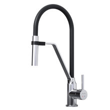 Смеситель для кухни Am.Pm Like F8013000 с гибким изливом, черный