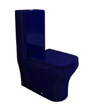 Унитаз-компакт Bocchi Scala Arch 1133-010-0129, цвет синий матовый