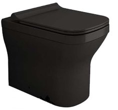 Приставной унитаз Bocchi Firenze 1298-004-0129, черный матовый