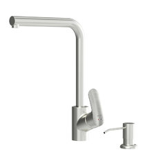 Смеситель для кухни Am.Pm Like F8005D11 с диспенсером, сатин